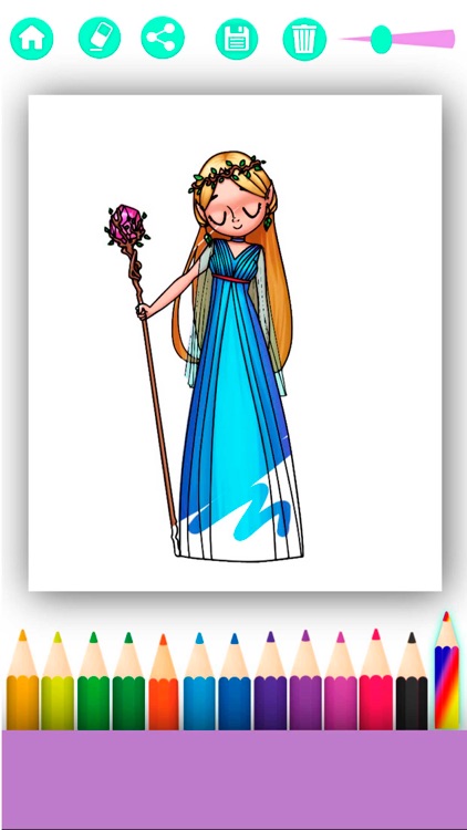 Coloring Book – Paint Drawings screenshot-4