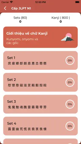 Game screenshot Từ Vựng N1 ( Tiếng Nhật JLPT ) hack