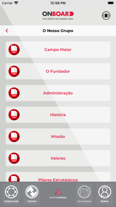 ONBOARD Grupo Nabeiro Screenshot