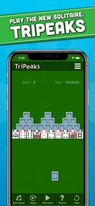 TriPeaks - Classic Solitaire screenshot #1 for iPhone