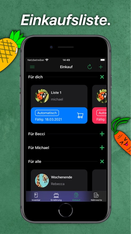 monu: Ernährung, Rezepte, Plan screenshot-6