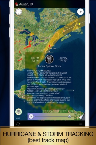 Radar Sky - NOAA Weather Radarのおすすめ画像2