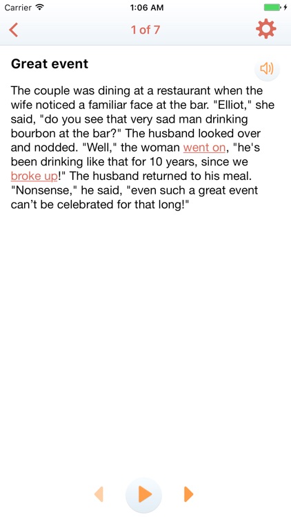 Most common Phrasal Verbs App