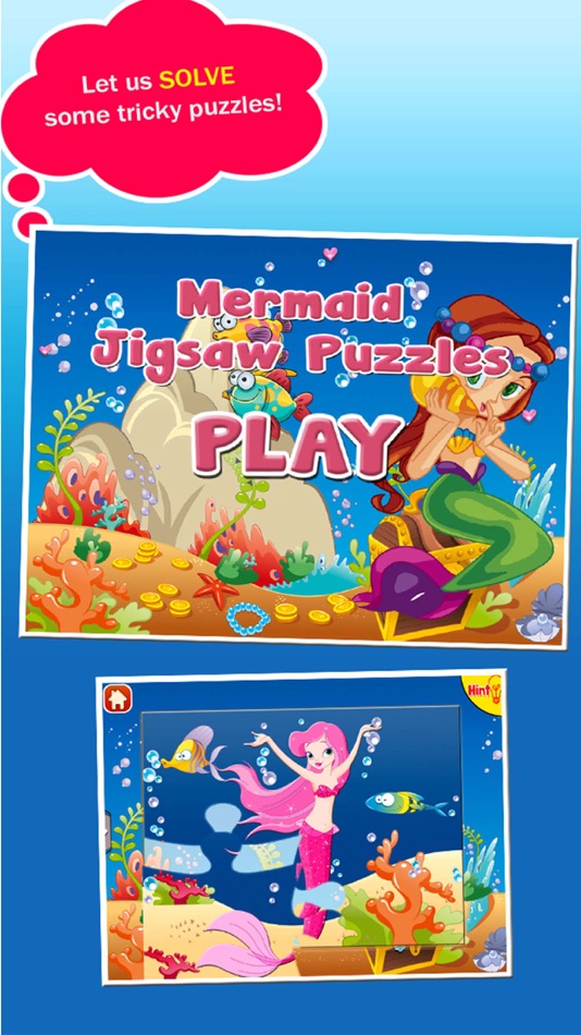Mermaid Princess Puzzles - 3.55 - (iOS)