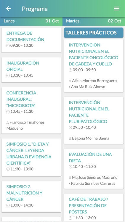 Nutrición en Oncología screenshot-3