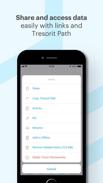 Tresorit Screenshot