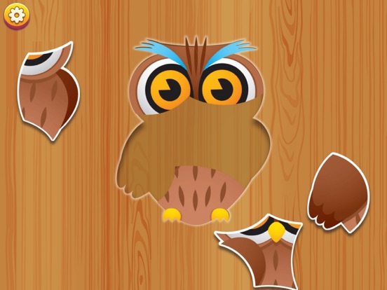Baby Animal Jigsaw Puzzles iPad screenshot