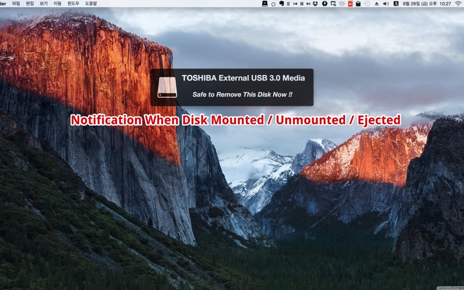 #2. Disk Unmounter (macOS) 由: woojooin