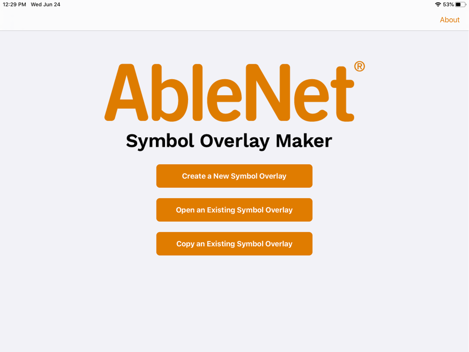 #1. Symbol Overlay Maker (iOS) By: AbleNet