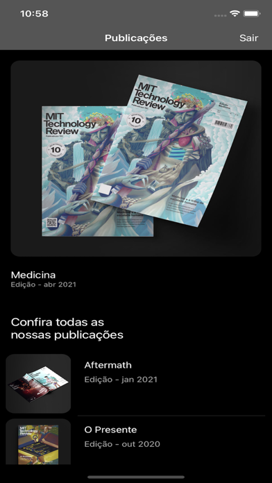 MIT Technology Review Brasil Screenshot