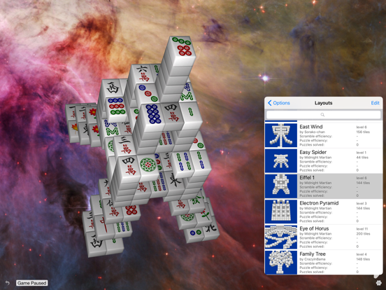 Moonlight Mahjong iPad app afbeelding 3