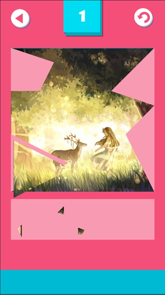 #2. 动漫拼图-魔法妹子益智游戏 (iOS) 由: 文丽 陈
