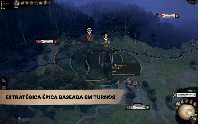 Imperial City Three Kingdoms jogo para celular de estratégia de