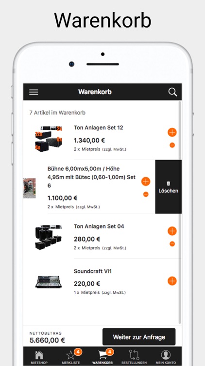 Mietshop WEMME Events screenshot-4