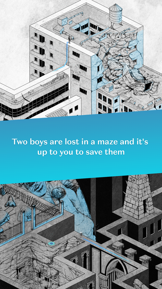 #1. Unmaze (iOS) 由: ARTE Experience