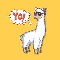Llama Alpaca Stickers logo
