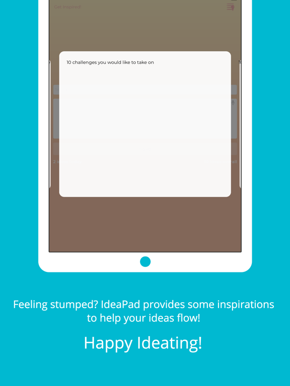 IdeaPad: Practice Creativity iPad screenshot 7 - Productivity app