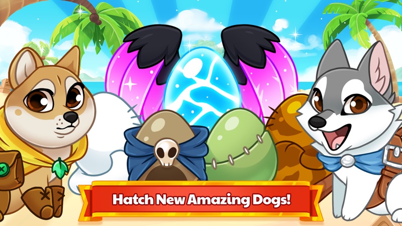 Dungeon Dogs - Idle Hero RPG screenshot 1