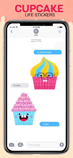 Yummy Cupcake Stickers(圖5)-速報App