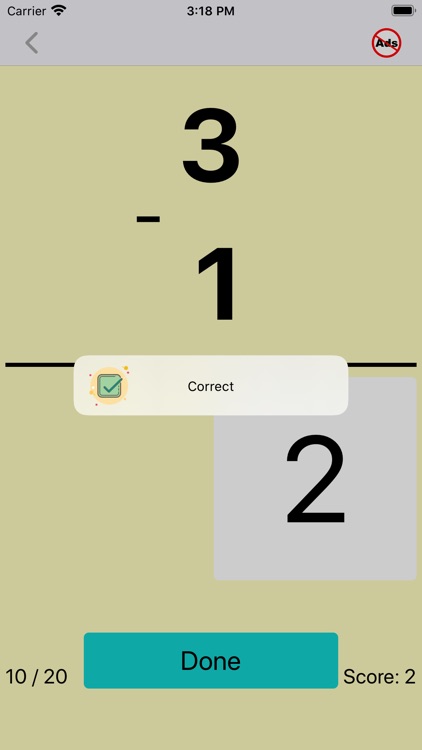 Number writing practice math 1 screenshot-3