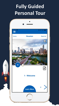 Houston Audio GPS Driving Tour screenshot 1