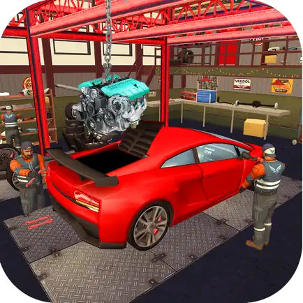 автомобильный завод 3D - гараж Читы
