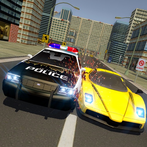 Crime Car Escape Driving iOS App