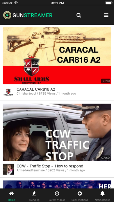 Screenshot #1 pour GunStreamer