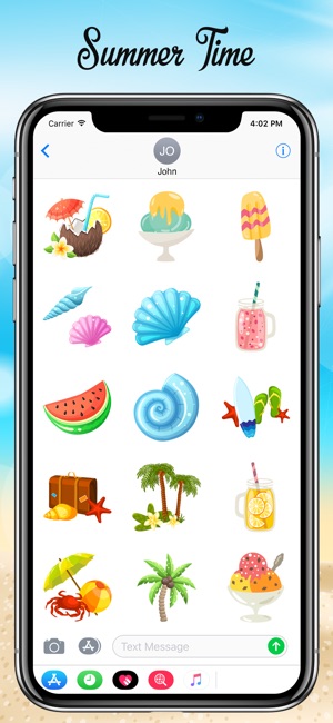 Summer Time Love Emojis(圖1)-速報App