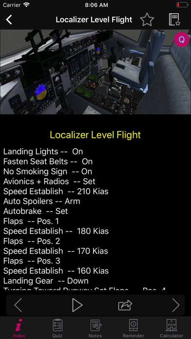 Screenshot #2 pour Airbus A340-300 Checklist