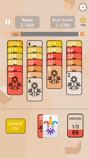 2048 Solitaire Hot