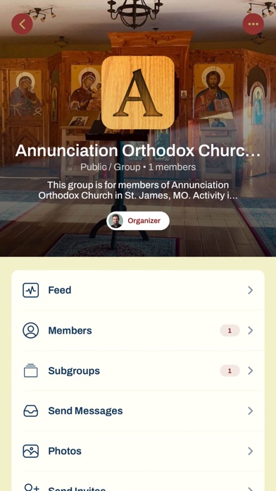 Our Church Group Screenshot