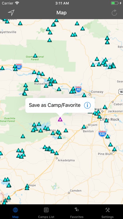 Arkansas – Camping & RV spots screenshot-3