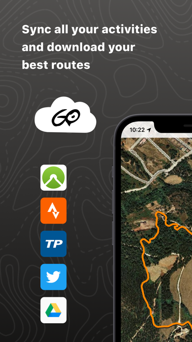 TwoNav: Maps Routes Screenshot