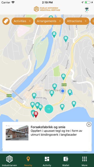 Rjukan-Notodden Industriarv screenshot 2