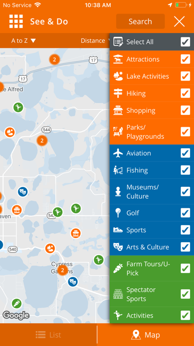 Visit Central Florida Screenshot