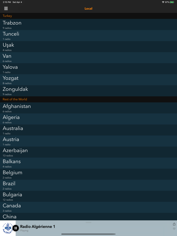 Radyo Kulesi - Turkish Radios iPad screenshot 8 - Music app