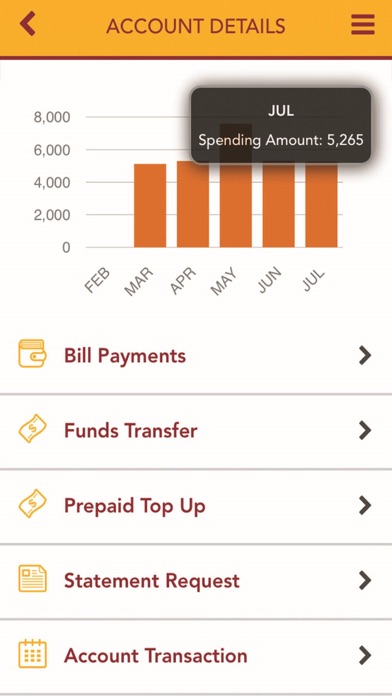 Kina Retail Mobile Banking Screenshot