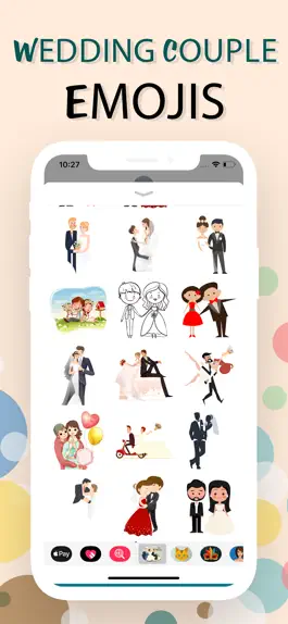 Game screenshot Wedding Couple Emojis hack