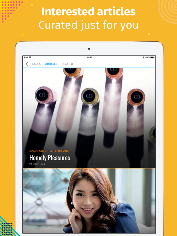 Screenshot #2 for Singapore Tatler