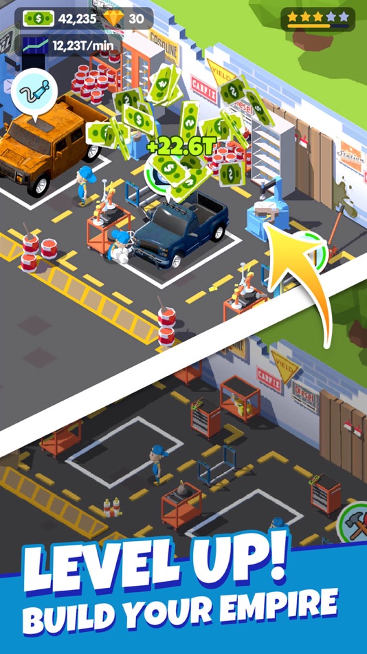 #4. Idle Car Fix - Garage Tycoon (iOS) 来自: 超 宋