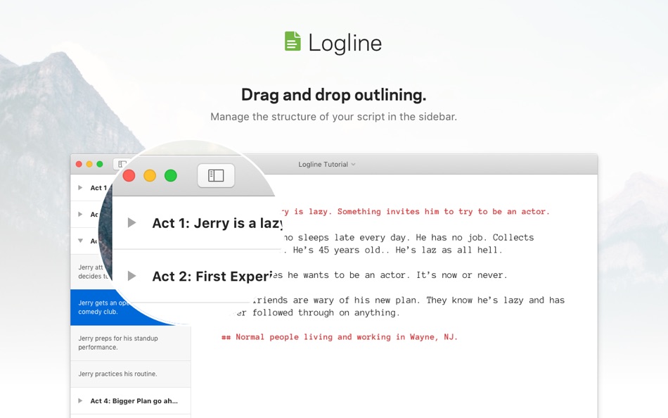 #2. Logline (macOS) Podle: 93bases, LLC