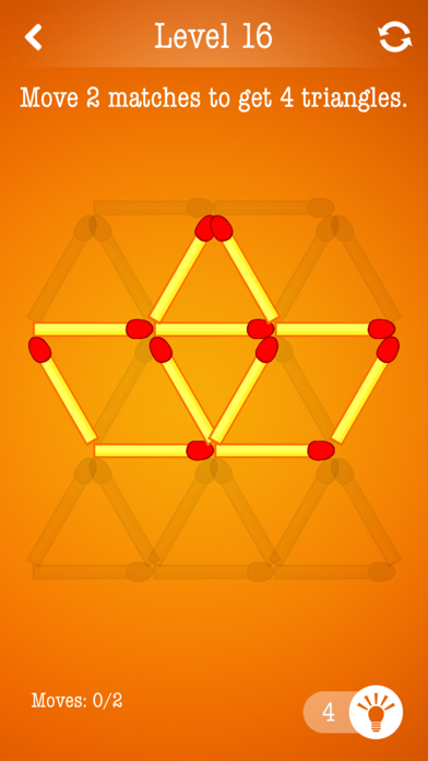 Matchsticks ~ Free Puzzle Game screenshot 2