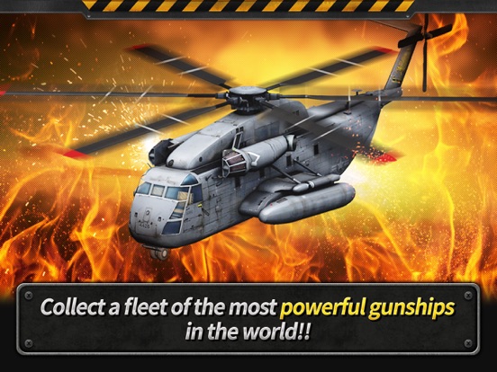 GUNSHIP BATTLE: 3D Action iPad app afbeelding 2