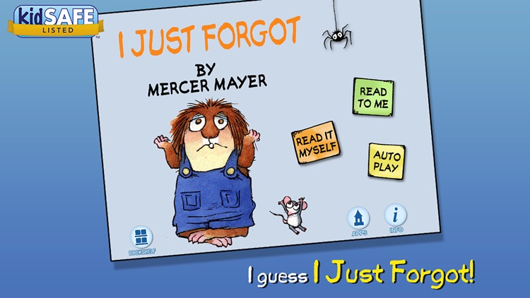 I Just Forgot - Little Critter