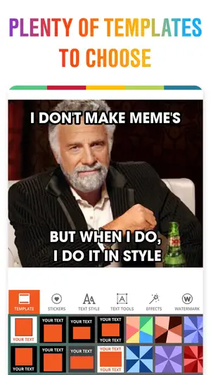 MEME Maker` screenshot 2