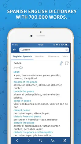 Game screenshot Diccionario Inglés-Español + mod apk