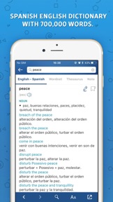 Diccionario Inglés Español screenshot