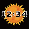 Space Clock -digital clock- icon
