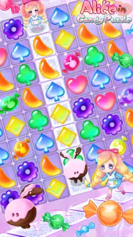 Game screenshot Alice in Candy Puzzle apk